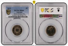 2012 $2 Remembrance Day MS66