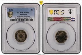 2012 $2 Remembrance Day MS66