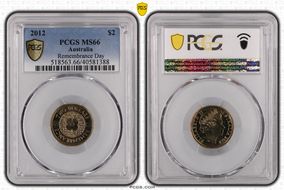 2012 $2 Remembrance Day MS66