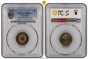 2012 $2 Remembrance Day MS64