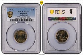 2018 $2 4th Portrait MS67