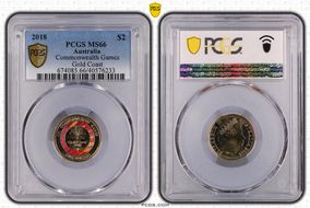 2018 $2 Commonwealth Games Gold Coast MS66