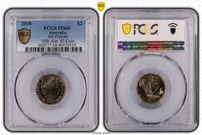 2018 $2 4th Portrait MS68