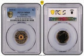 2015-C $2 Remembrance Day In Flanders Fields Colorized MS69