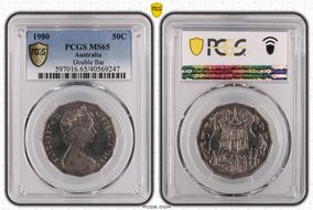 1980 50C Double Bar MS65
