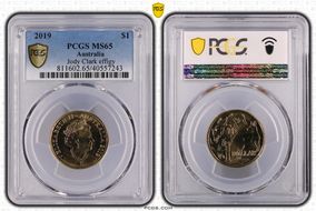 2019 $1 Jody Clark Effigy MS65