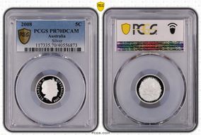 2008 5C Silver PR70DCAM