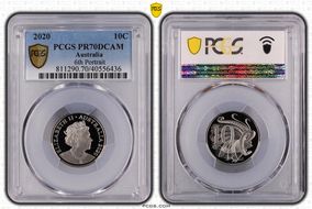 2020 10C 6th Portrait PR70DCAM