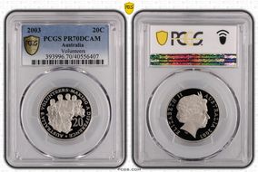 2003 20C Volunteers PR70DCAM