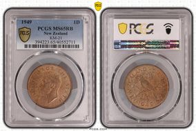 1949 1D MS65RB
