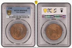 1940 1D MS65RB