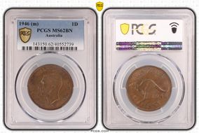 1946 (m) 1D MS62BN