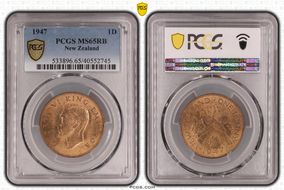 1947 1D MS65RB