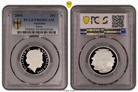 2004 20C Silver PR69DCAM