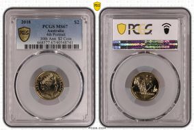 2018 $2 4th Portrait MS67