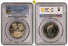 2020 50C The Man From Snowy River MS67