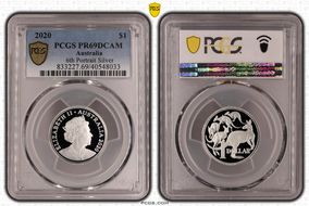 2020 $1 Silver PR69DCAM