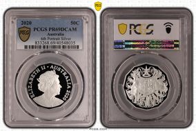 2020 50C 6th Portrait Silver PR69DCAM