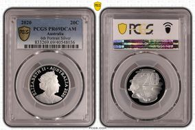 2020 20C Silver PR69DCAM