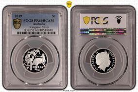 2019 $1 Silver PR69DCAM