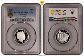 2019 10C Silver PR69DCAM