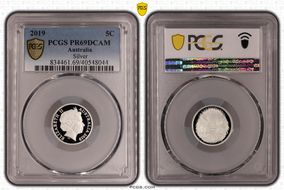 2019 5C Silver PR69DCAM