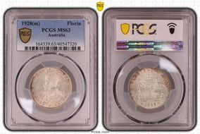 1928(m) Florin MS63