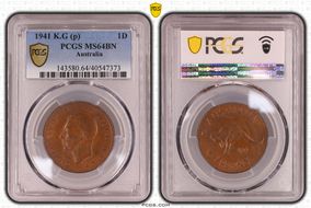 1941 K.G (p) 1D KM-36 MS64BN