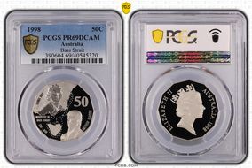 1998 50C Bass Strait PR69DCAM