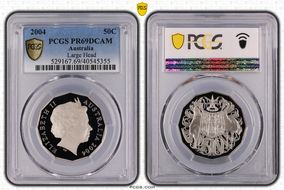 2004 50C Large Head PR69DCAM