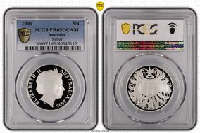 2006 50C KM-821  Ag PR69DCAM