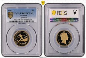 1992 $1 Olympics PR69DCAM