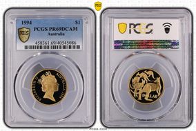 1994 $1 PR69DCAM