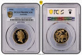 1994 $1 PR69DCAM
