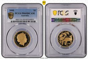2000 $1 PR69DCAM