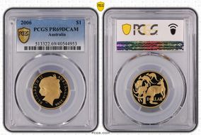 2006 $1 PR69DCAM