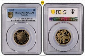 2013 $1 PR69DCAM