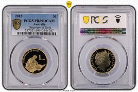 2013 $1 Discovery of Gold PR69DCAM