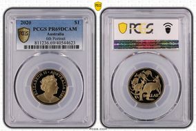 2020 $1 PR69DCAM