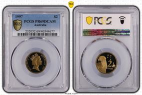 1997 $2 PR69DCAM