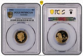 2002 $2 PR70DCAM