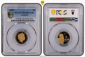 2004 $2 PR69DCAM