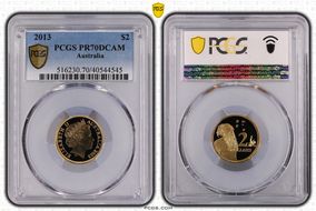 2013 $2 PR70DCAM