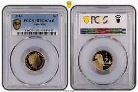 2013 $2 PR70DCAM