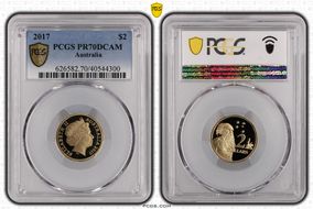 2017 $2 PR70DCAM