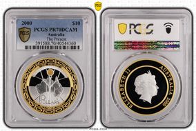 2000 $10 The Present PR70DCAM