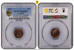 2019 1C 60 Yrs of Mr. Squiggle MS66RD