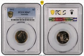 2012 $2 MS67