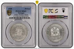 1968 50 Esc Pedro Alvares Cabral MS65