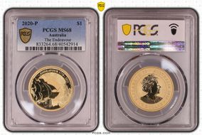 2020-P $1 The Endeavour MS68
